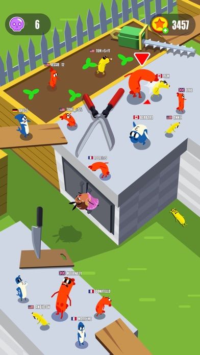 Sausage Wars.io游戏截图