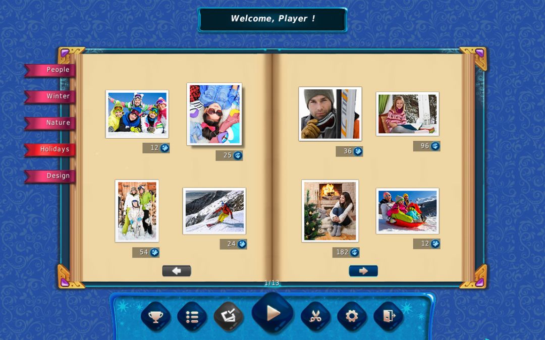 1001 Jigsaw. Ice Age游戏截图