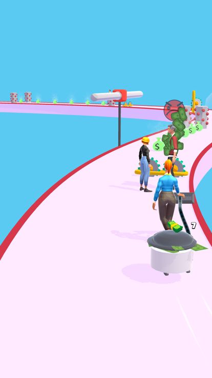 Vacuum Money Run游戏截图