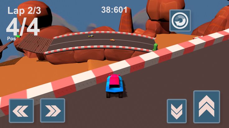 卡通汽车-模拟驾驶赛车游戏游戏截图