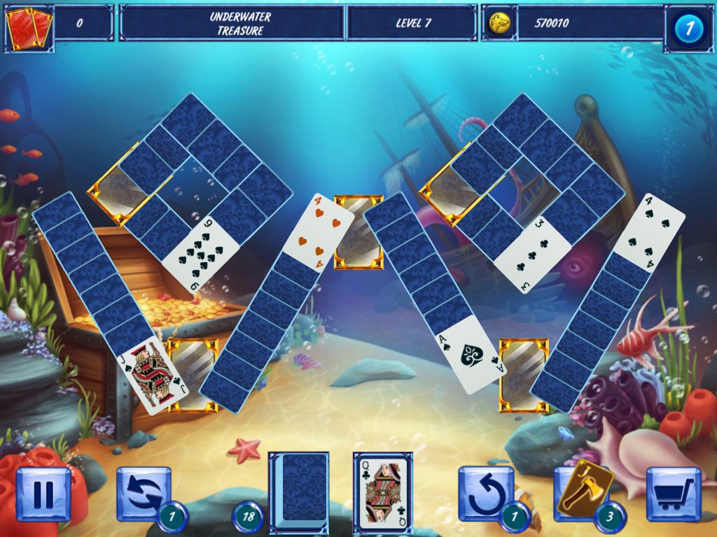 Fairytale Solitaire: Red Riding Hood游戏截图