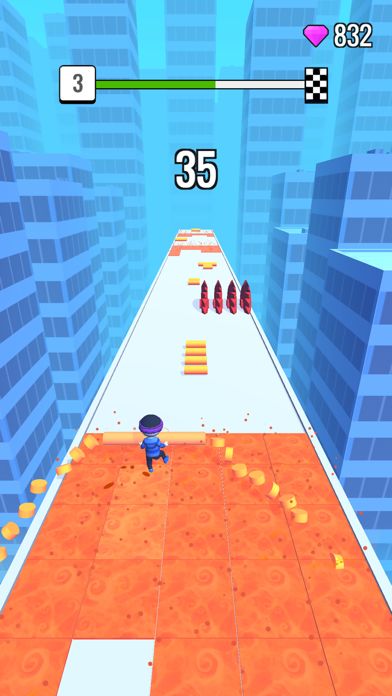 屋顶棍棍侠游戏截图