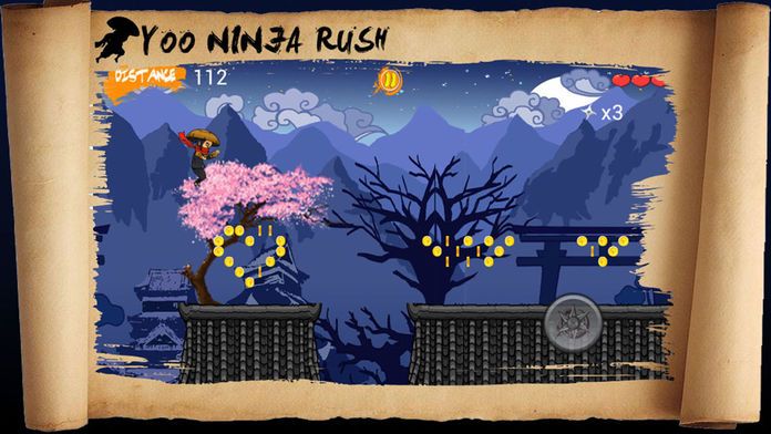 Yoo Ninja Rush - Jumping, No Ads游戏截图