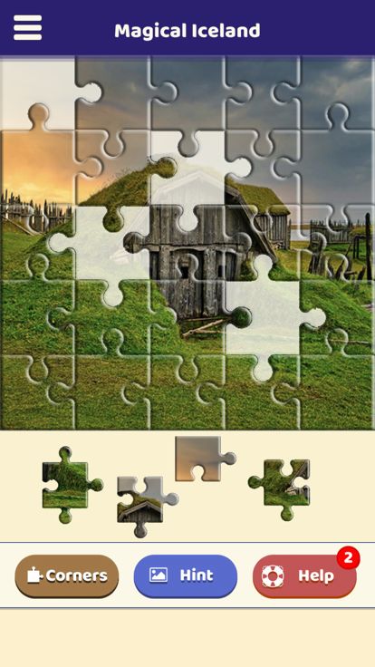 Magical Iceland Puzzle游戏截图