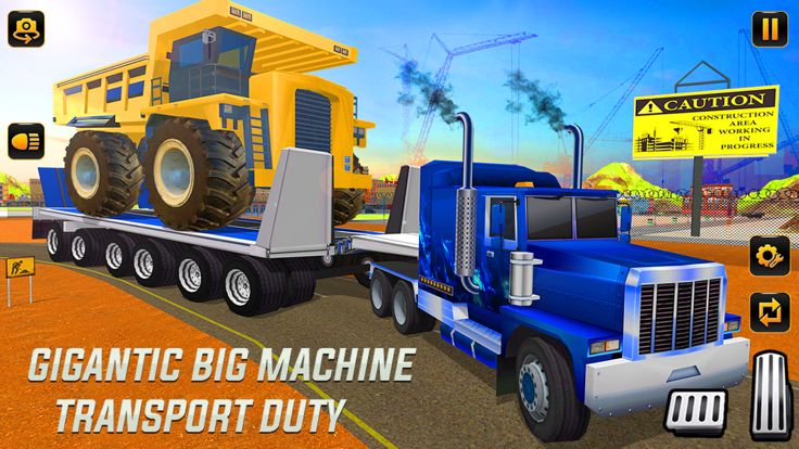 Heavy Machines Transporter Sim游戏截图