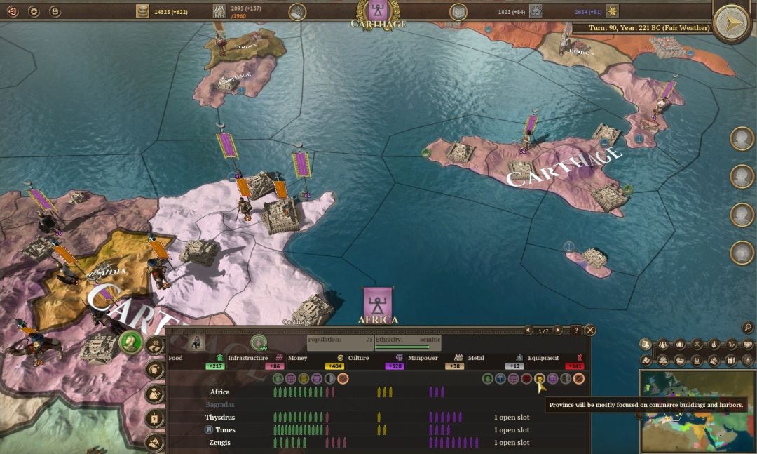Field of Glory: Empires游戏截图