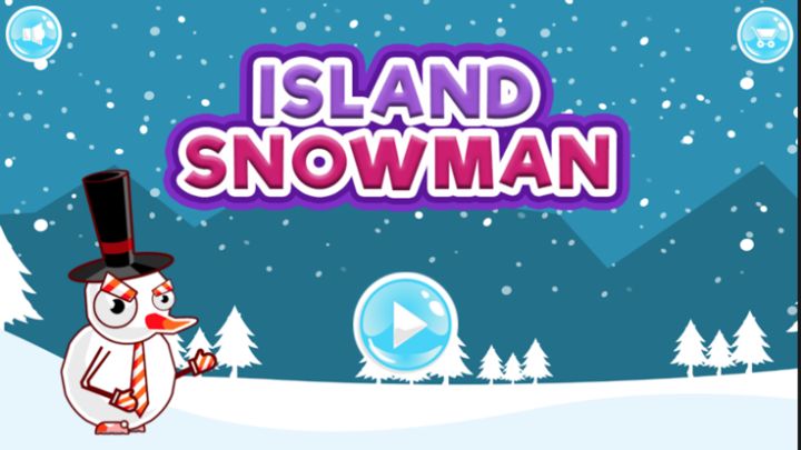Island Snowman Runner游戏截图