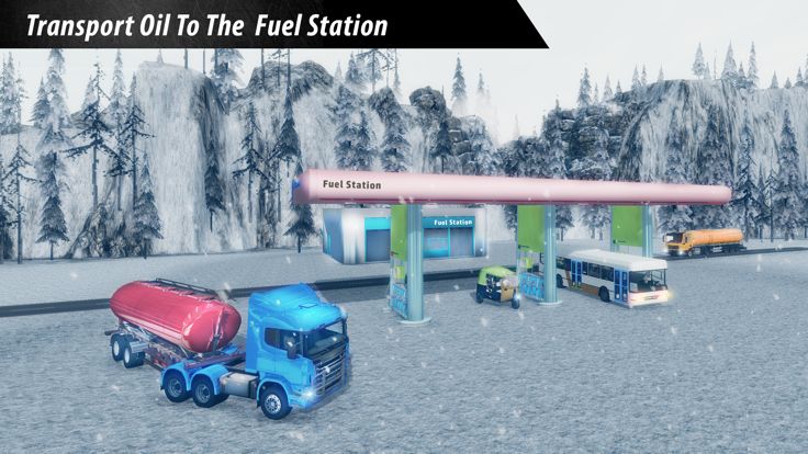 Offroad Oil Tanker Transporter游戏截图