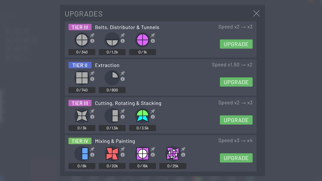 异形工厂(Shapez)游戏截图