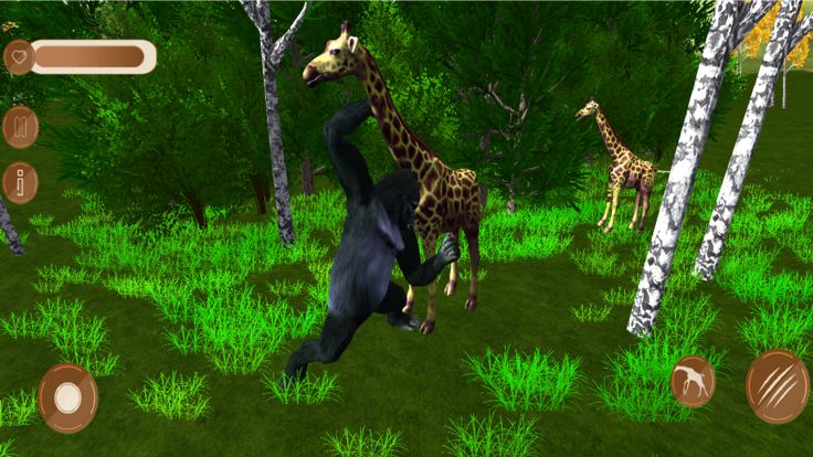 Wildlife Giraffe Safari Game游戏截图