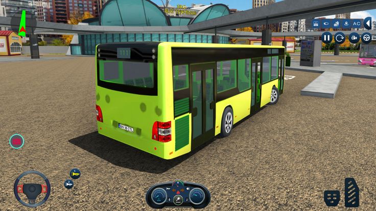 Highway Coach Bus Driving Sim游戏截图
