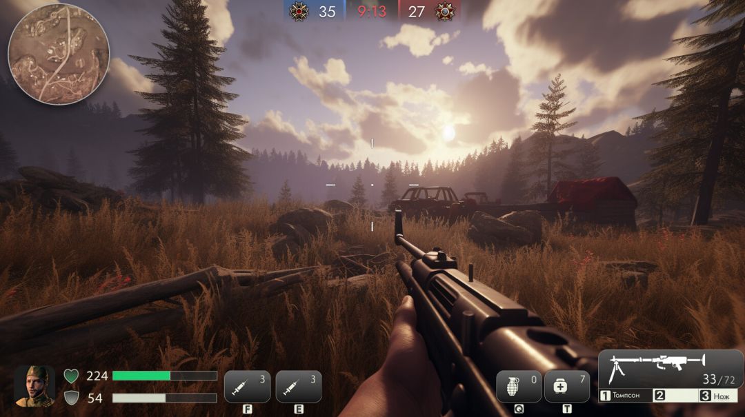 Frontline 1942: 第二次世界大战的战役游戏截图