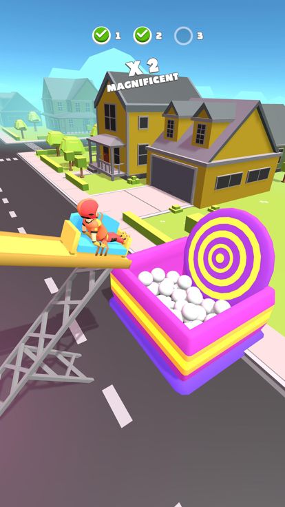 Trampoline Carry 3D游戏截图