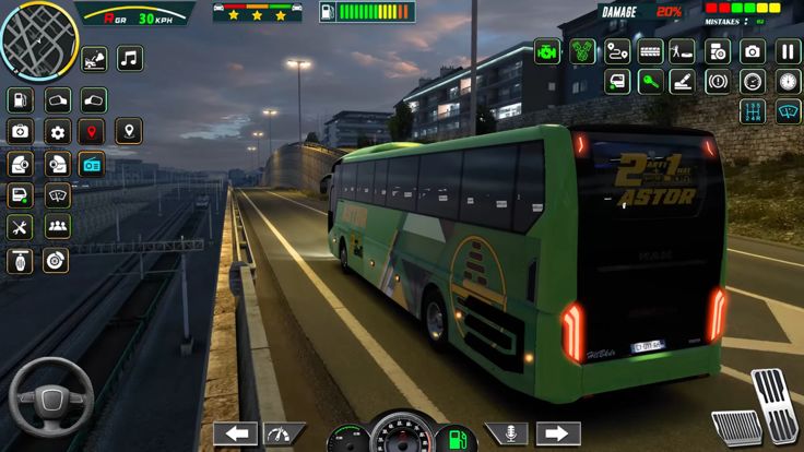 Offroad Bus Simulator Drive 3D游戏截图