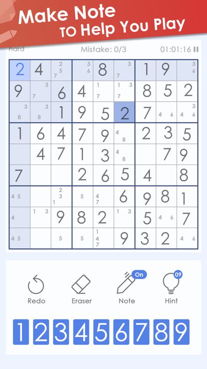 Sudoku: Sudoku Classic游戏截图