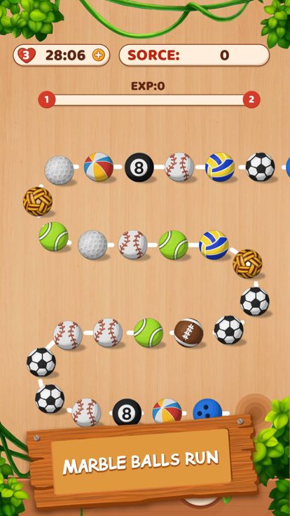 Marble Balls Run游戏截图