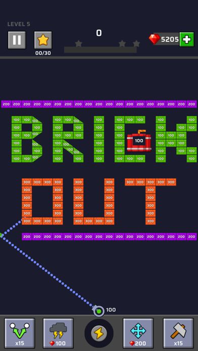 Brick Out - Shoot the ball游戏截图