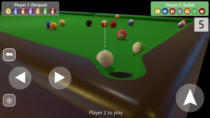 3D Billiards 8-ball游戏截图