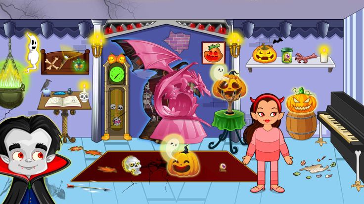 我可怕的小镇鬼屋生活游戏截图