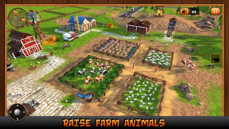 Farm- Tractor Driver Simulator 2017游戏截图
