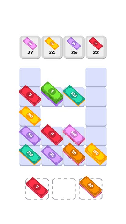 Money Flip Sort游戏截图