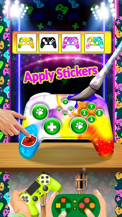 扎染控制器 DIY 游戏游戏截图