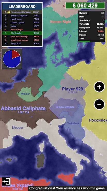 Territorial.io游戏截图