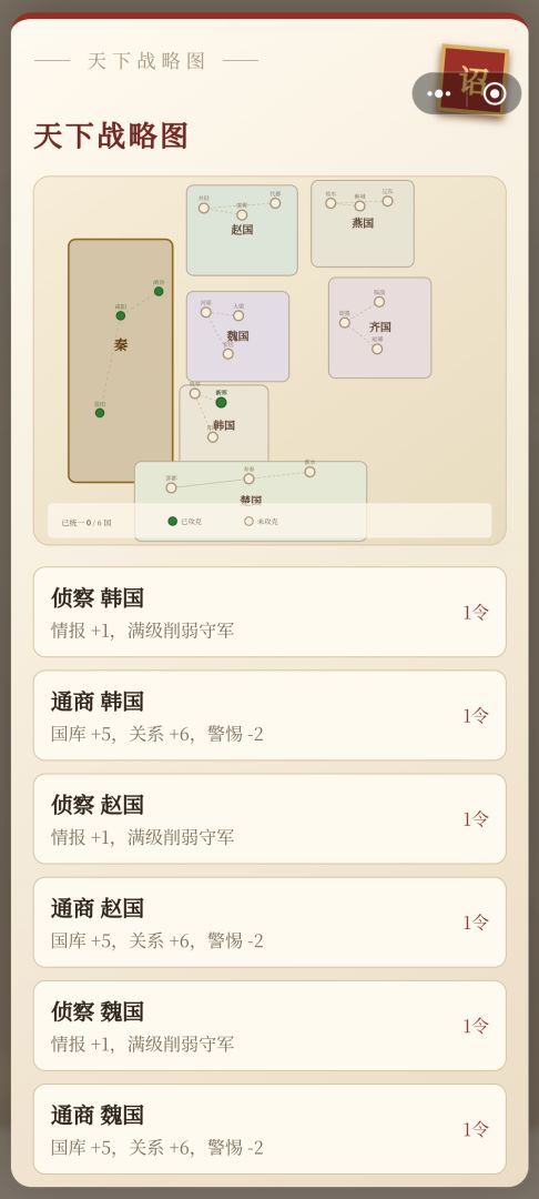秦王模拟器:一扫六合游戏截图