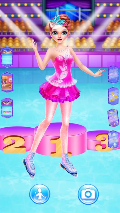 滑冰女孩-冰上健将游戏截图