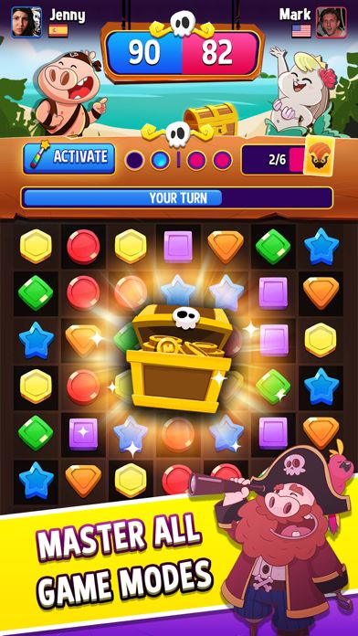 Match Masters ‎- PvP Match 3游戏截图