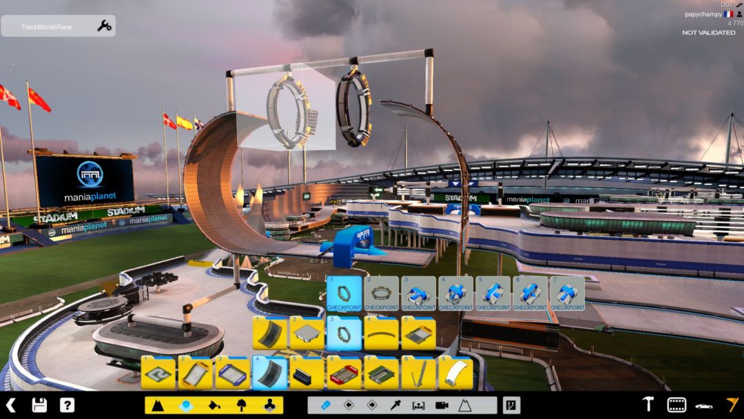 TrackMania² Stadium游戏截图