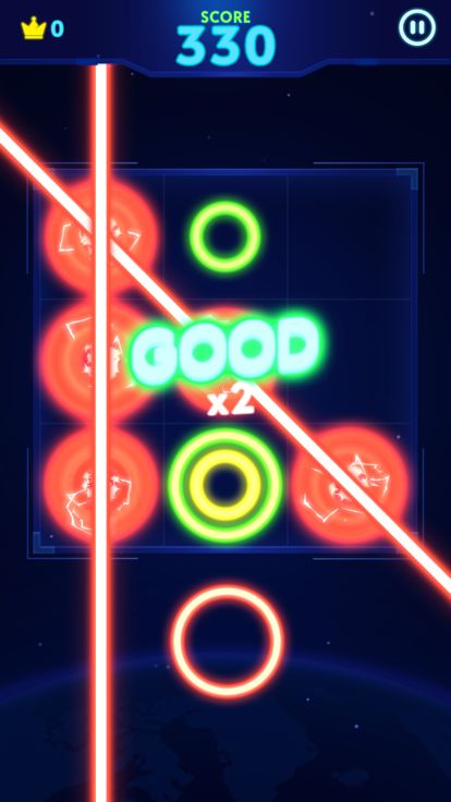 Glow Color Rings游戏截图