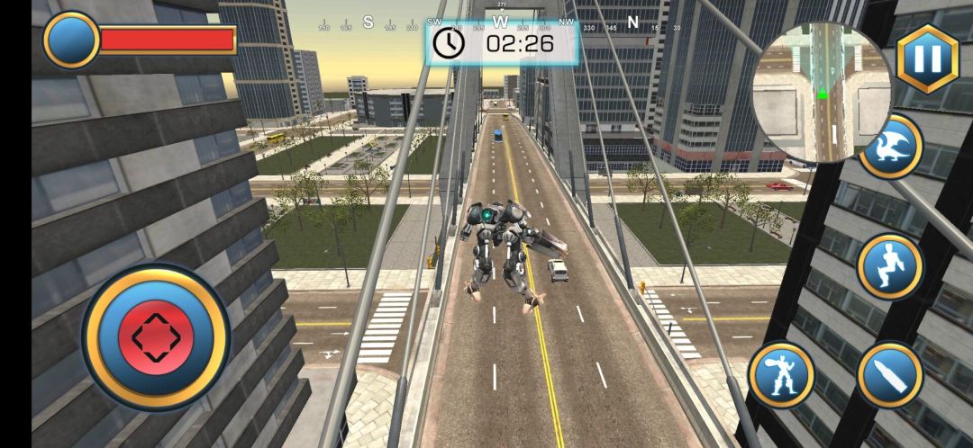 模拟飞行机甲游戏截图