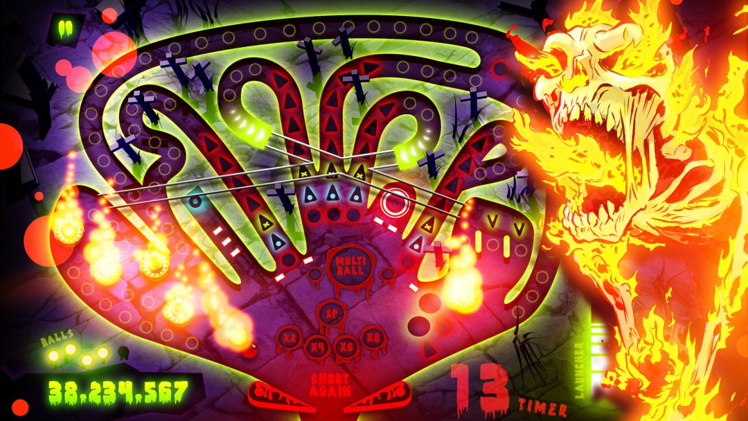 Zombie Pinball游戏截图