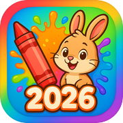 kids colouring book game 2025icon