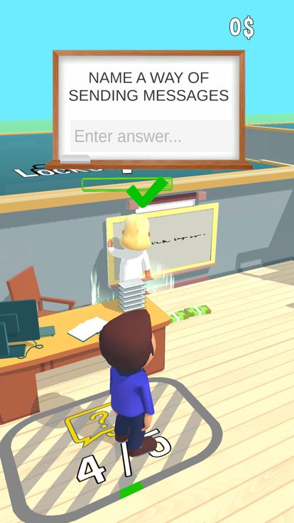 Trivia School 3D游戏截图