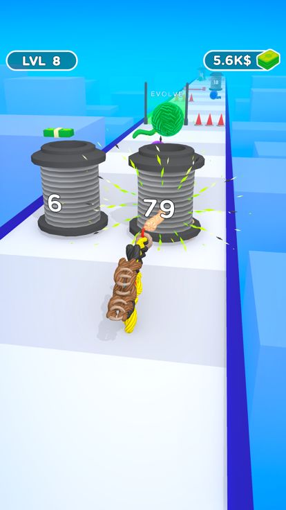 Knit Gun Run游戏截图