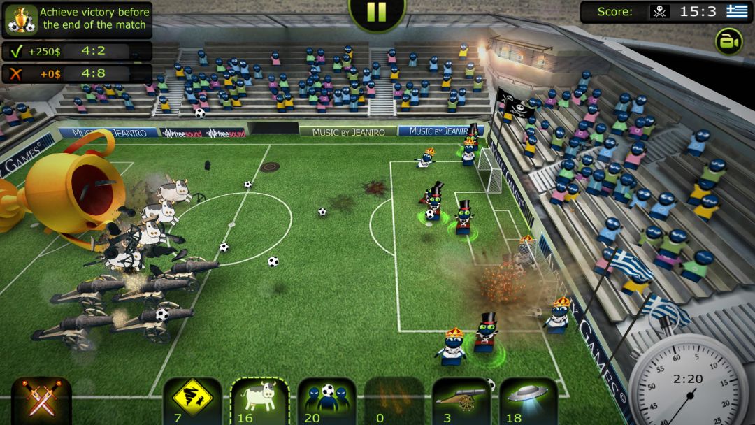 FootLOL: Epic Soccer League游戏截图