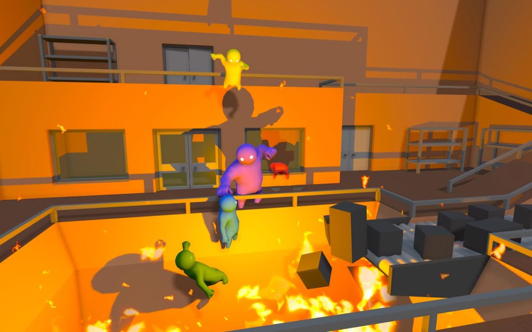 Gang Beasts Online Wrestling游戏截图