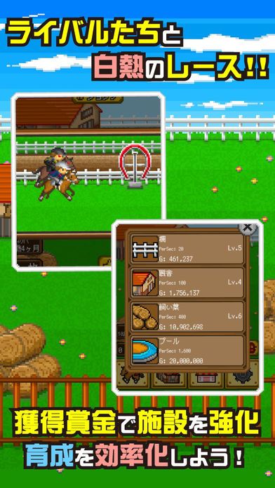 ポケットダービー 〜最強名馬を育てよう！〜游戏截图