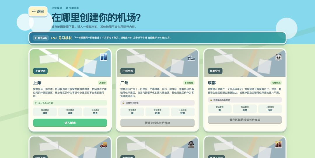 机场大富翁游戏截图