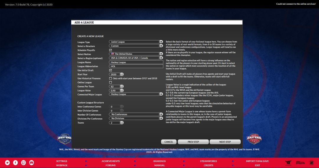 Franchise Hockey Manager 7游戏截图