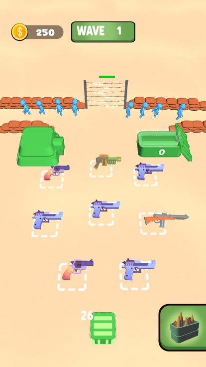 Gun Merge!游戏截图