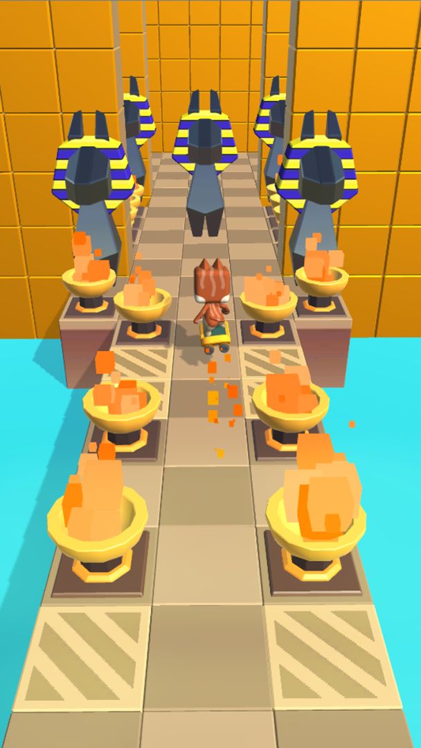 喵喵躲避游戏截图