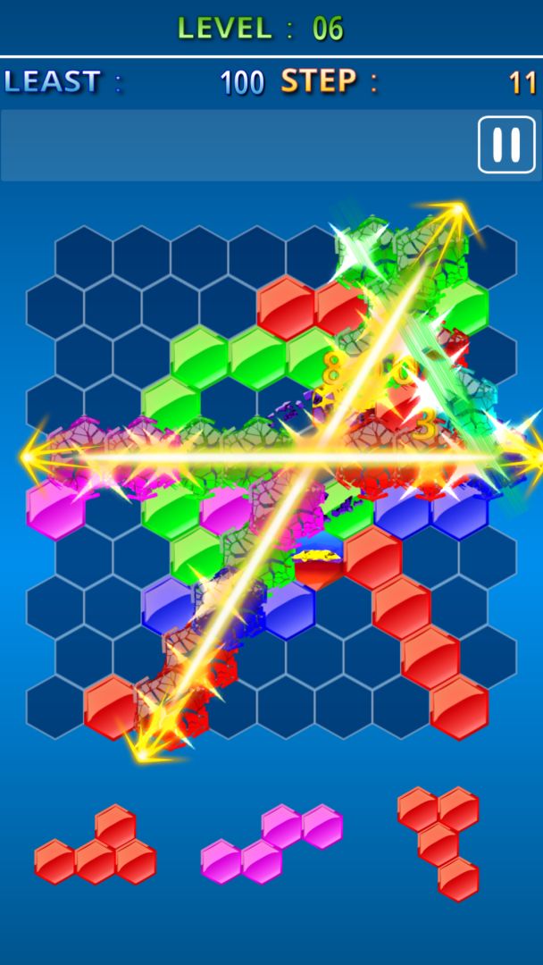 Hexa Gem Crush游戏截图