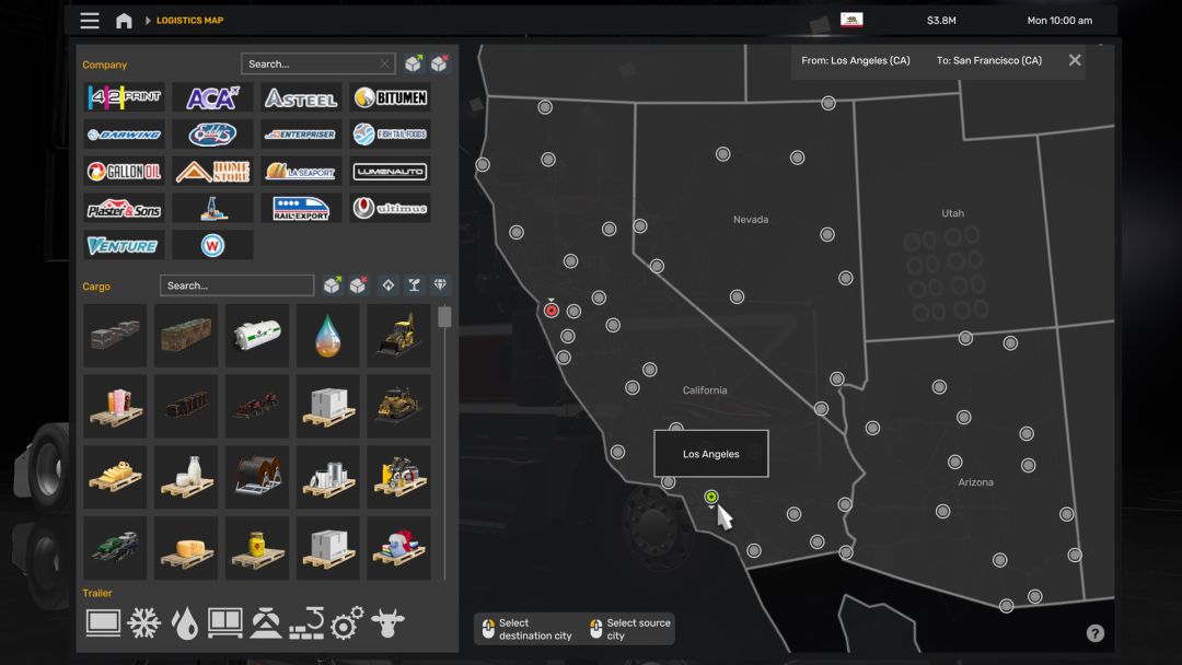 美国卡车模拟游戏截图