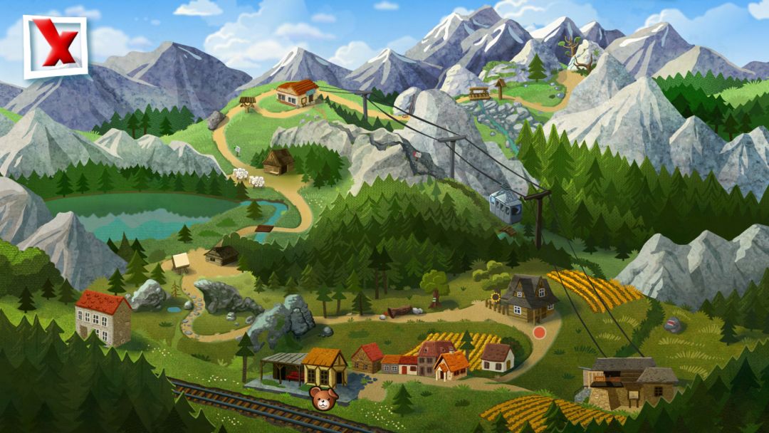 Teddy Floppy Ear - Mountain Adventure游戏截图