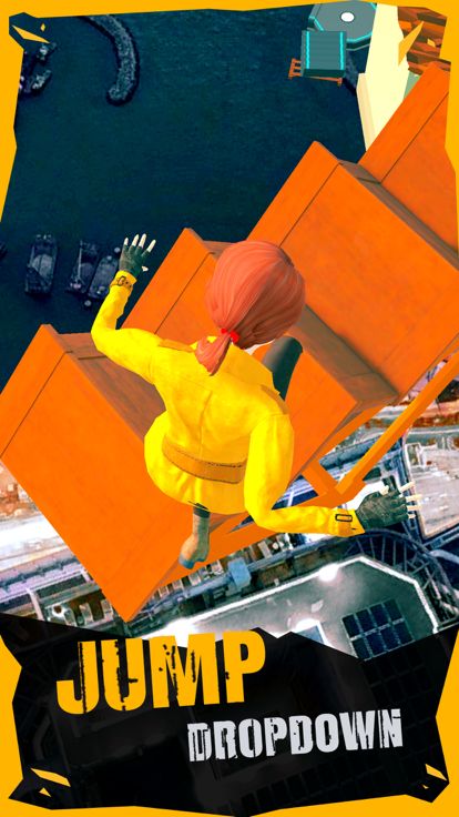 Jump Down To Escape游戏截图