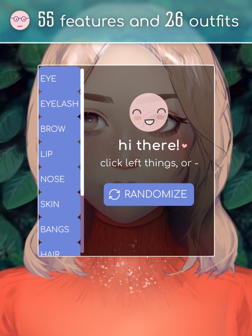 动态肖像：女孩游戏截图