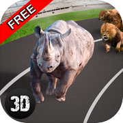 Wild Animal Racing Challenge 3D
